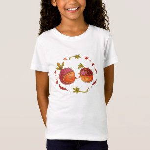 camisa de plantas bonitinhas