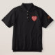 Camisa de polo bordado H&FRHS masculino (Design Front)