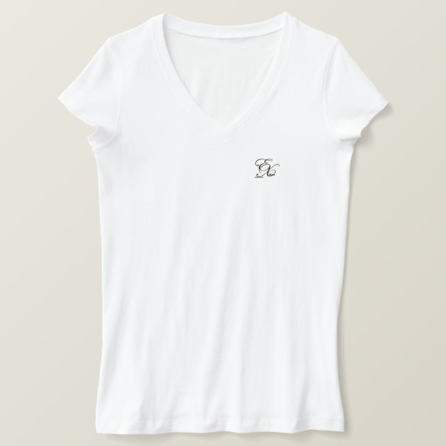 Camisa de polo, de uso feminino (Frente do Design)