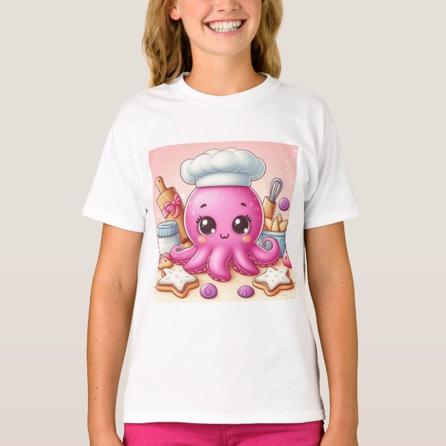 Camisa de polvo de confeitaria fofa (Frente)
