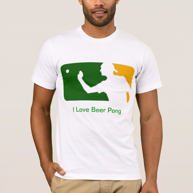 Camisa de Pong Austrália T da cerveja (Frente)