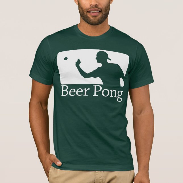 Camisa de Pong da cerveja (Frente)