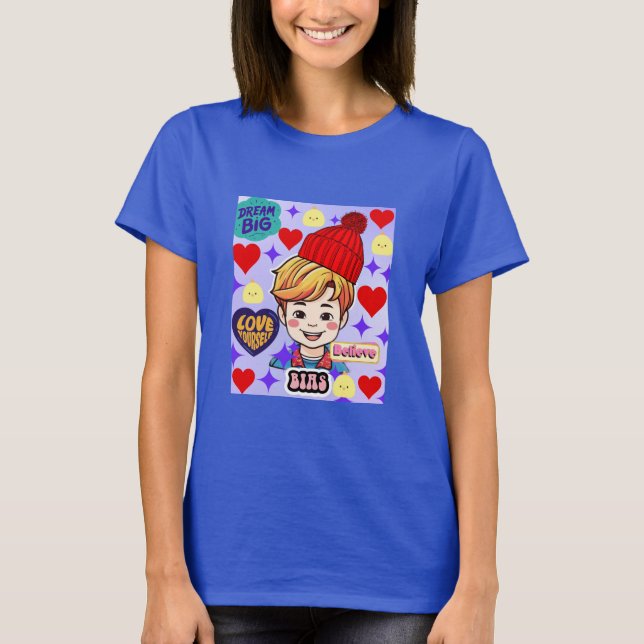 Camisa de pop K (Frente)