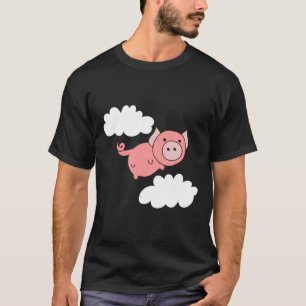 Camisa De Porco Voadora Quando Os Suínos Voam Com 