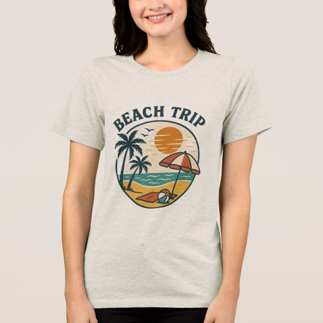 Camisa de praia, Férias de praia (Frente)