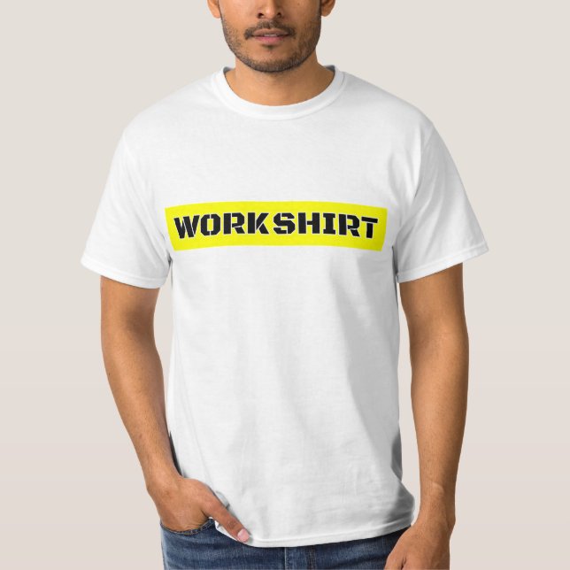 Camisa de Precaução de Camisa de Trabalho Fita 2 T (Frente)