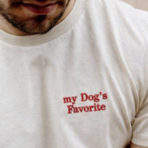 Camisa de presente aniversário bordado para homens