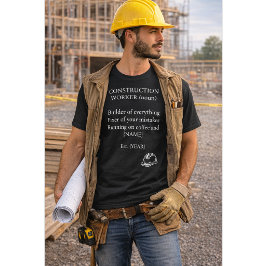 Camisa de Presente com Definição de Trabalhador de