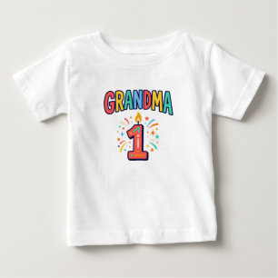 Camisa de Presente de Aniversário da Vovó Primeiro