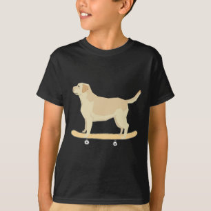 Camisa de Presente de Cachorro Lab de Skate Divert
