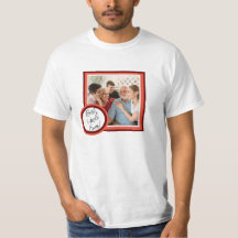 Camisa de Presente de Foto Personalizada Melhor Ti