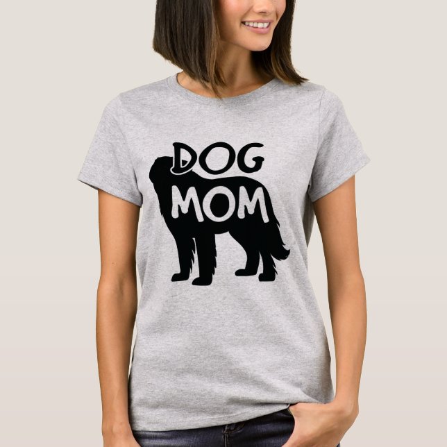 camisa de presente de mãe de cachorro para o dia d (Frente)