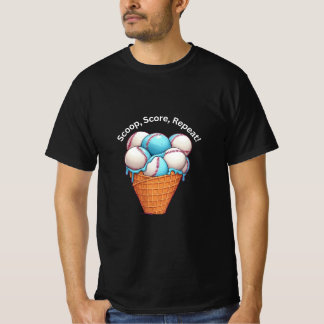 Camisa De Presente Esportiva Engraçada Com Sorvete