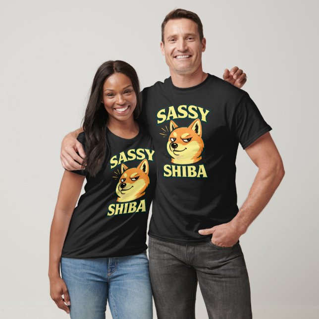 Camisa de Presente para Amante de Cachorro Shiba E (Unissex)