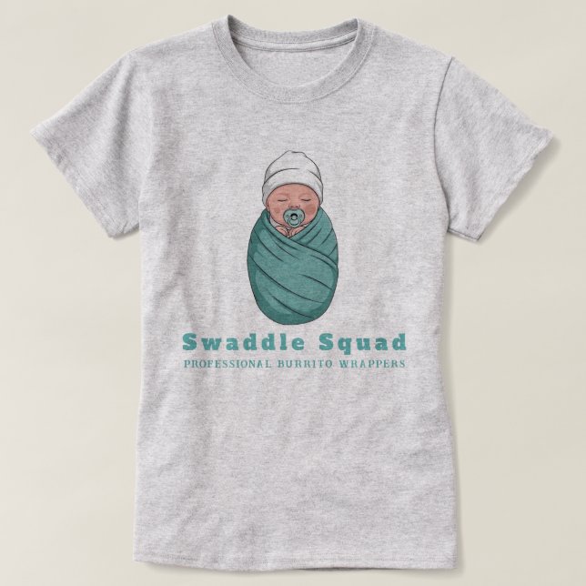 Camisa de Presente para Enfermeira de Maternidade, (Frente do Design)