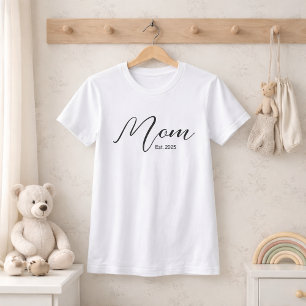 Camisa de Presente para Mãe Recém-Constituída