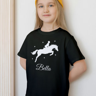 Camisa de presente personalizada com nome da crian
