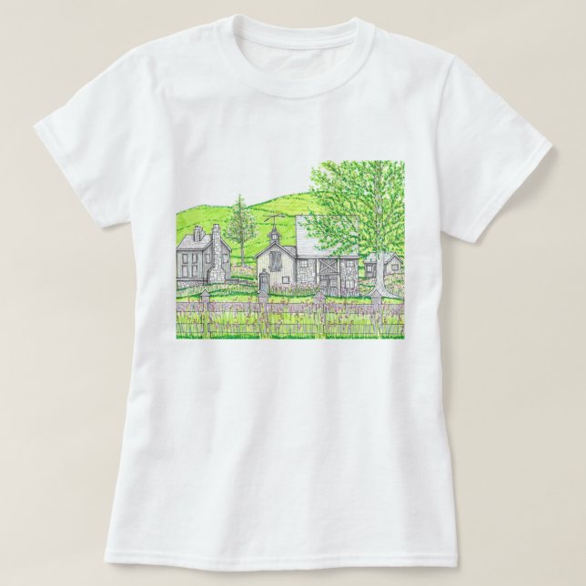 Camisa de primavera Stone Barn (Frente do Design)