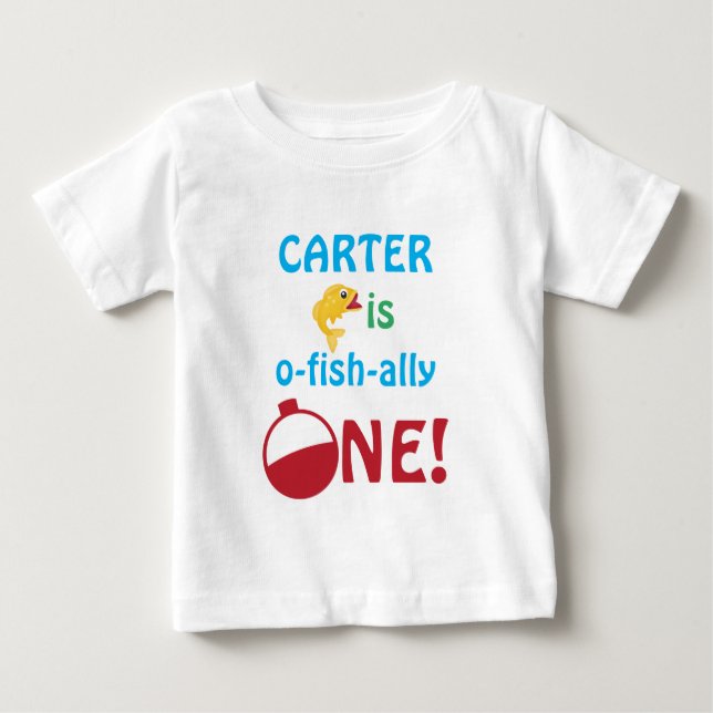 Camisa de Primeiro Aniversário de Menino  (Frente)