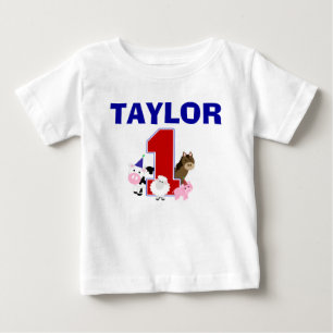 Camisa de Primeiro Aniversário do Barnyard