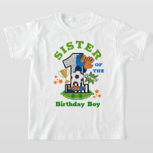 Camisa de Primeiro Aniversário do Futebol Irmã