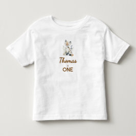 Camisa de Primeiro Aniversário Floresta