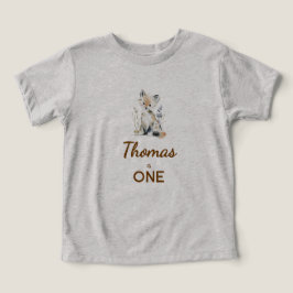 Camisa de Primeiro Aniversário Floresta