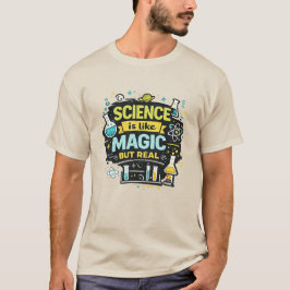 Camisa de Professor de Ciências Magia Mas Real Pre