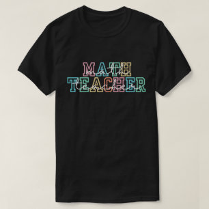 Camisa De Professores De Matemática, Presente De P