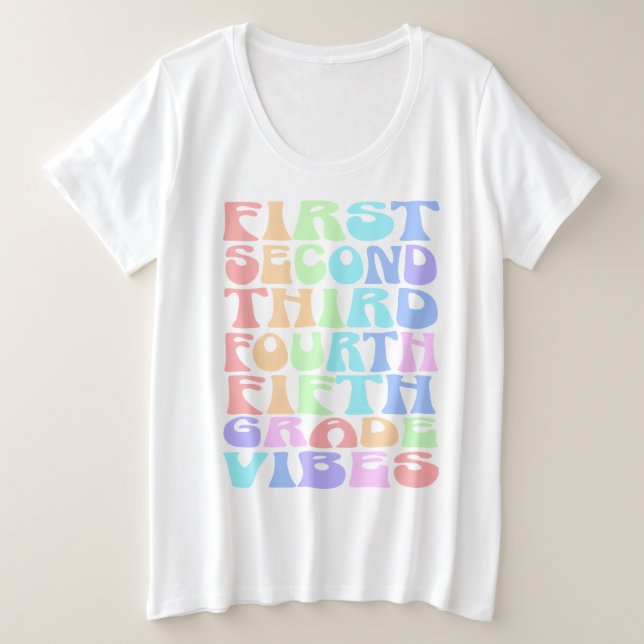 Camisa de Professores do Grau Elementar - Primeiro (Frente do Design)