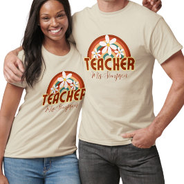 Camisa de Professores Retrospectiva Personalizada