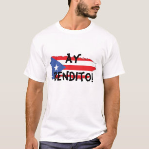 Camisa de Puerto Rico Ay Bendito T