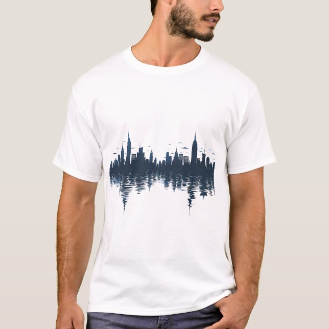 Camisa De Pulso Urbano: A Cidade Que Nunca Dorme (Frente)