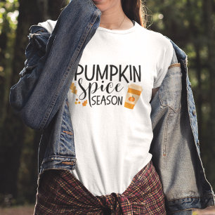 Camisa De Pumpkin Spice, Estação T-Shirt, Queda De