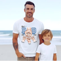 Camisa de Punch com Punho - 3 Nomes de Crianças