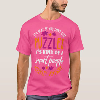 Camisa de Puzzle Feminina Puzzleologist Amante de