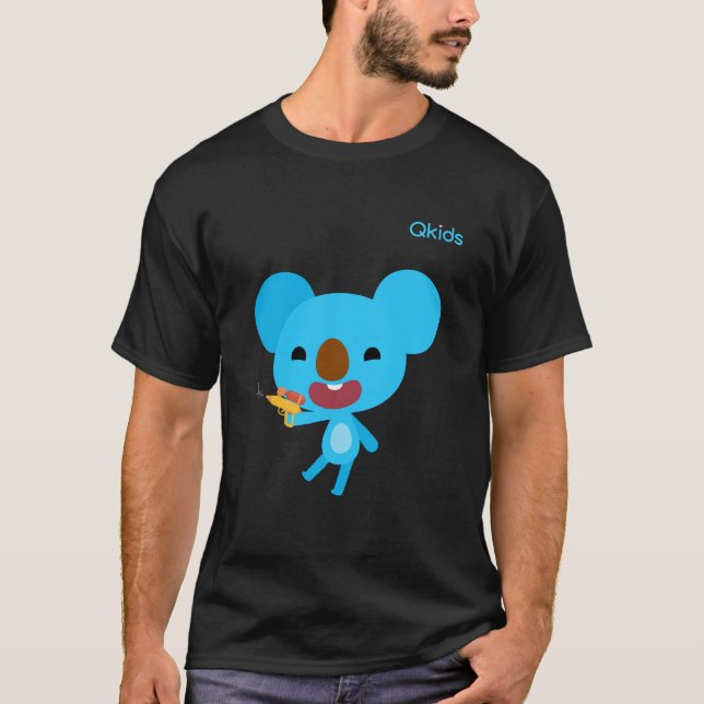 Camisa de Qkids (koby com watergun) (Frente)