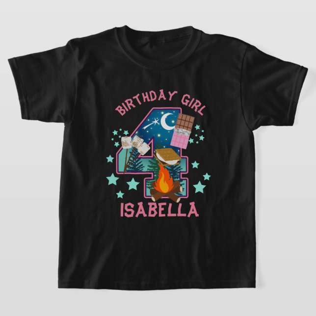 Camisa de quarto aniversário do S. Camping (Postura )