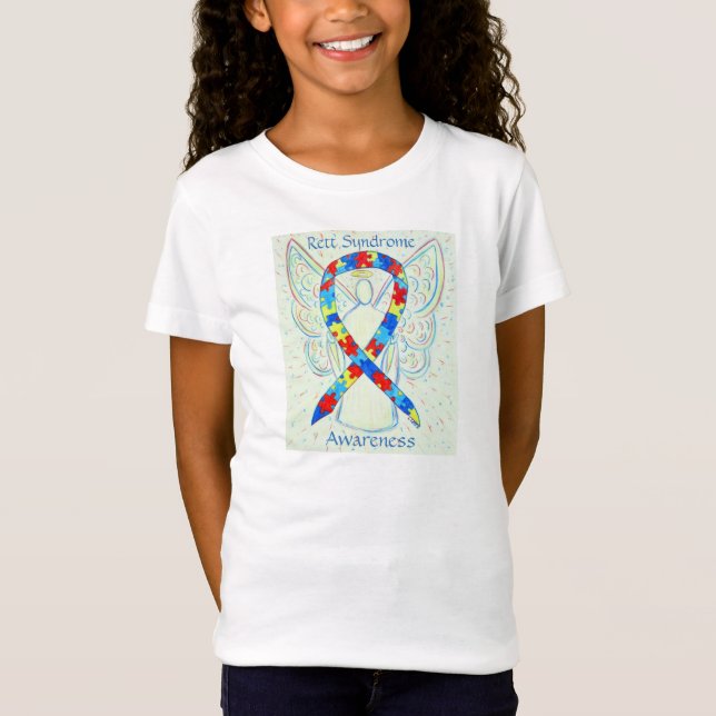 Camisa de Quebra-cabeça de Sensibilização da Síndr (Frente)