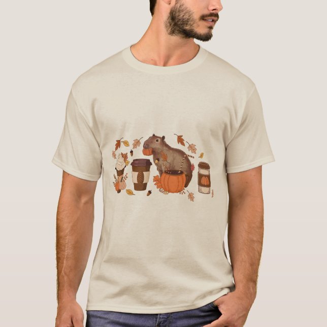 Camisa de queda de Capybara (Frente)