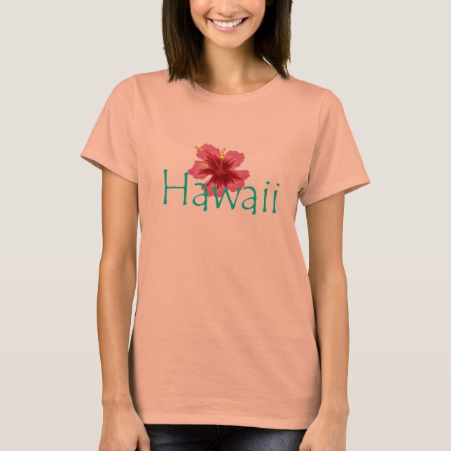 Camisa de queimada das Damas do Havaí (Frente)