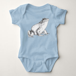 Camisa de Rã Bebê Bullfrog Creeper Presente Orgâni