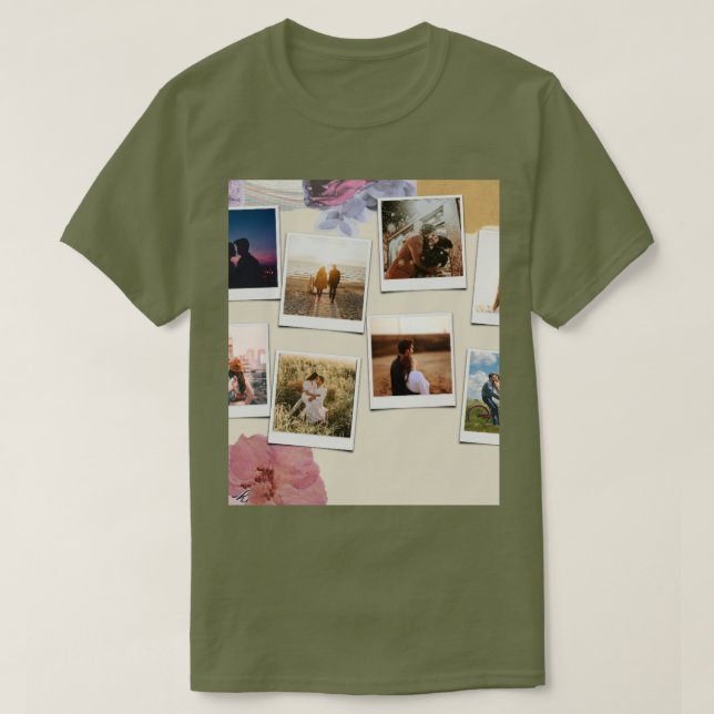 camisa de rayon com mangas curtas e estampa na rua (Frente do Design)