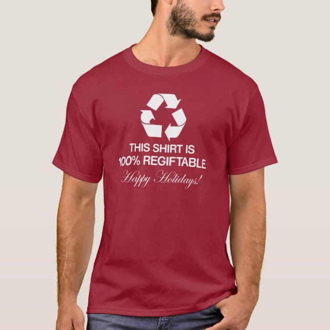 Camisa de Regiftable - obscuridade (Frente)