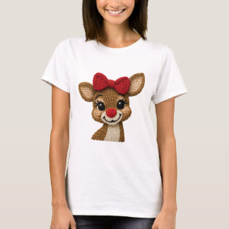 Camisa de Rena de Natal – Fofa Inspiração de Rudol
