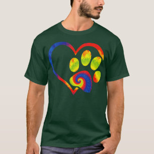 Camisa de Resgate Animal Cachorro Pegada de Pata T