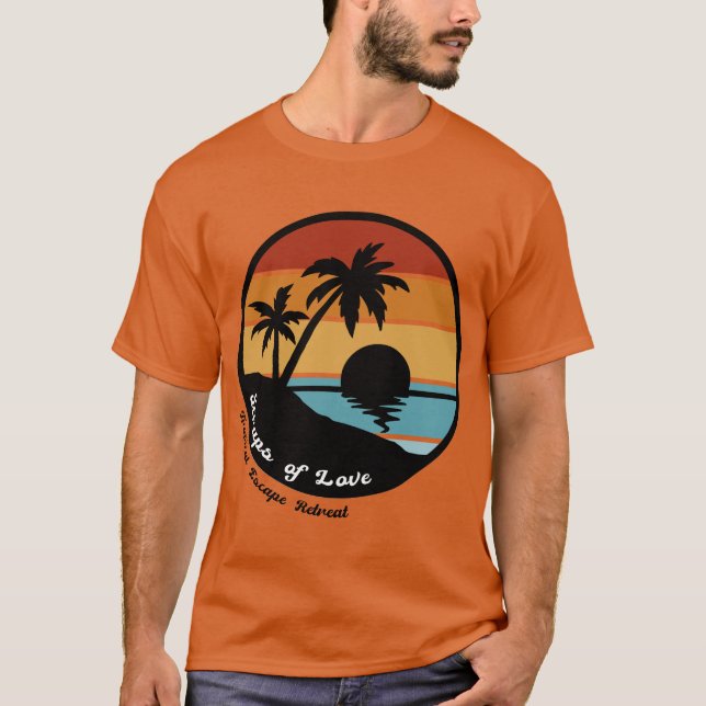 Camisa de retenção tropical (com nome de retirada) (Frente)