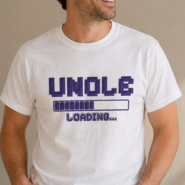 Camisa de Revelação do Tio Carregando (Criador carregado)