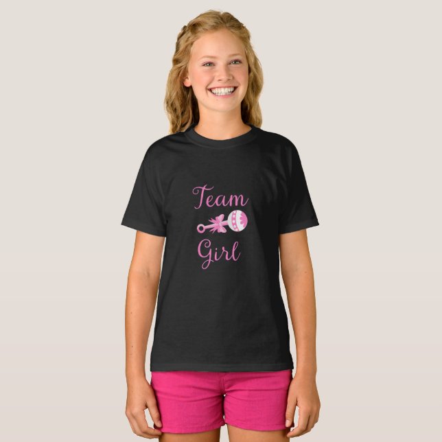 Camisa De Revenda Da Rapariga Da Equipe (Frente Completa)