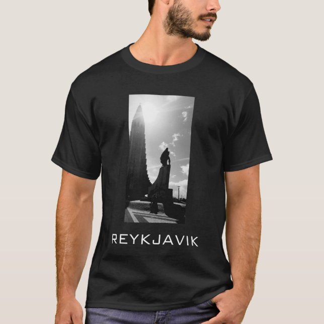 Camisa de Reykjavik Hallgrimskirkja (Frente)